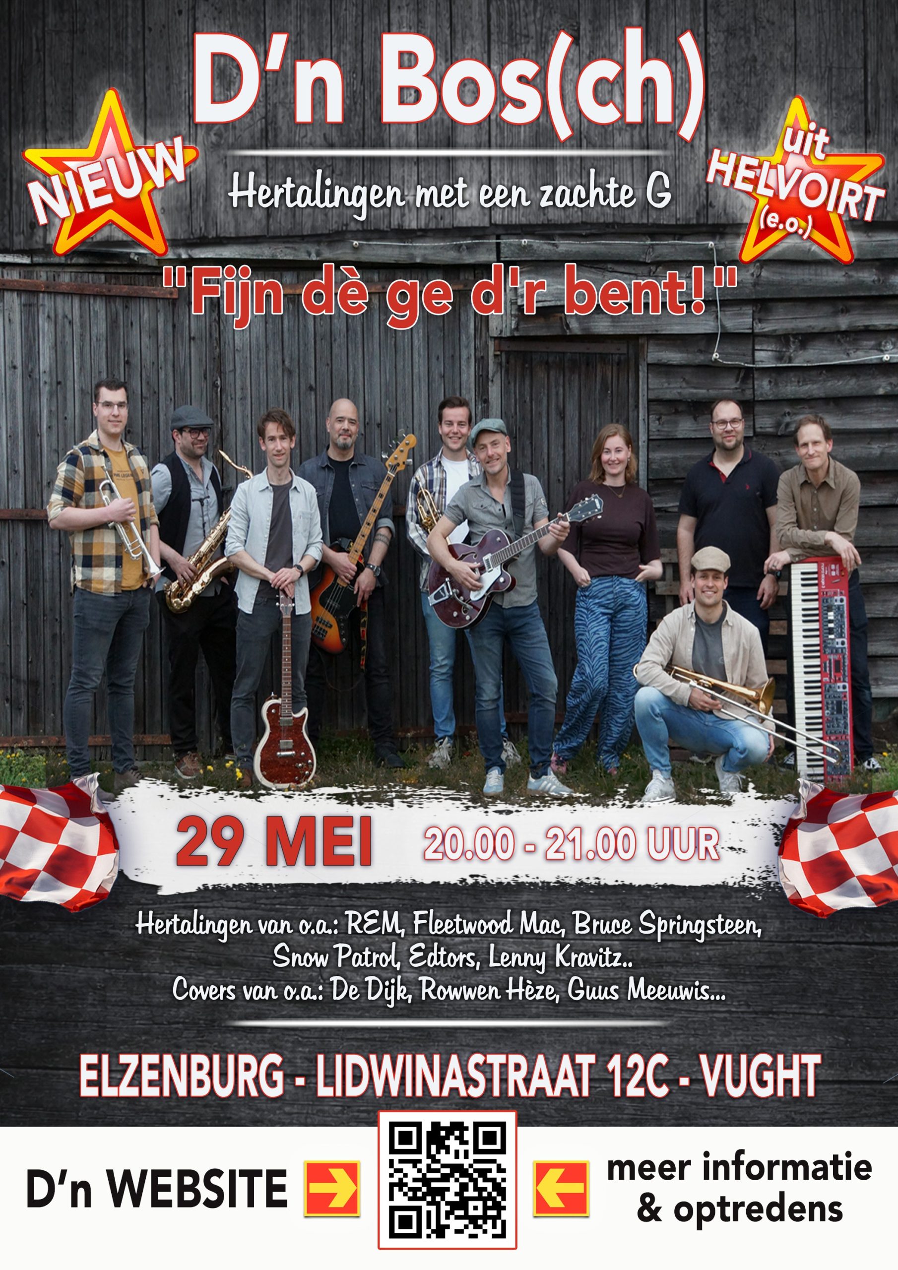 Poster Tune out tbv Helvoirt A3