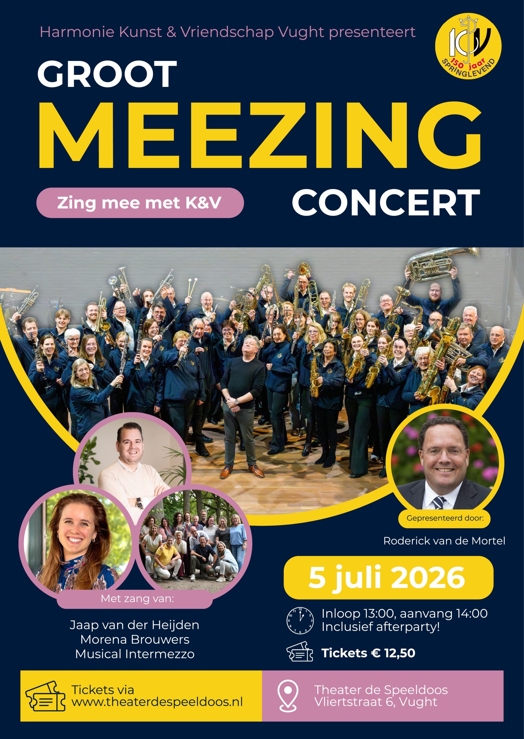 A4 flyer meezingconcert