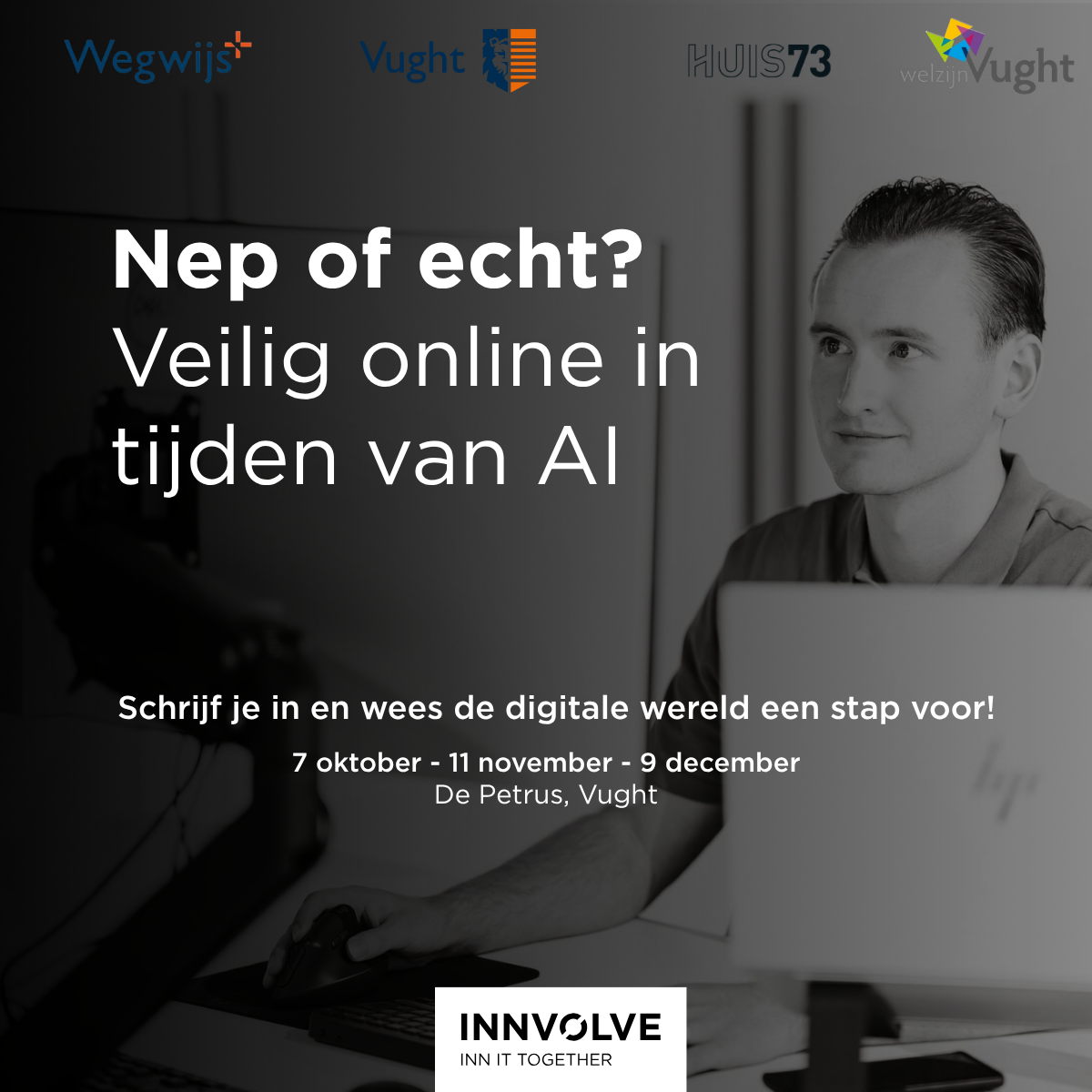 Social media post AI-sessie