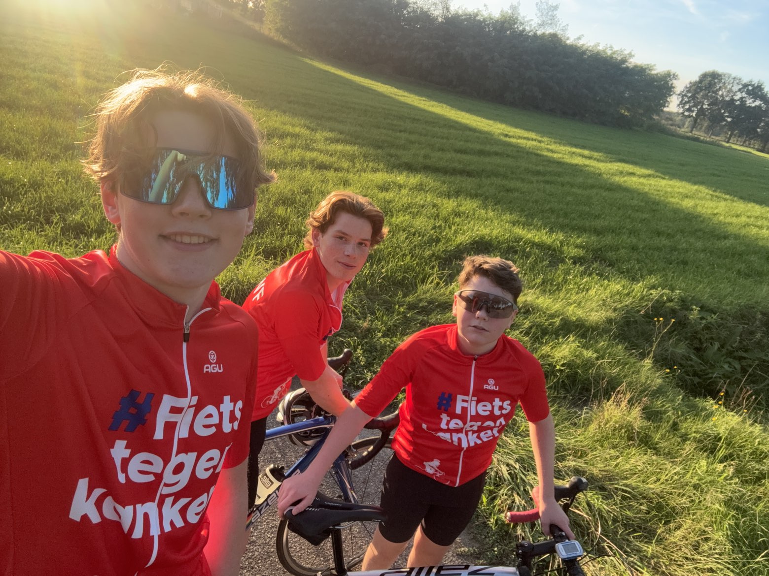 Van Den Bosch naar Parijs voor KWF foto